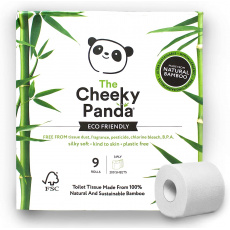 Cheeky Panda, Toaletní papír 9 rolí - BEZ PLASTU